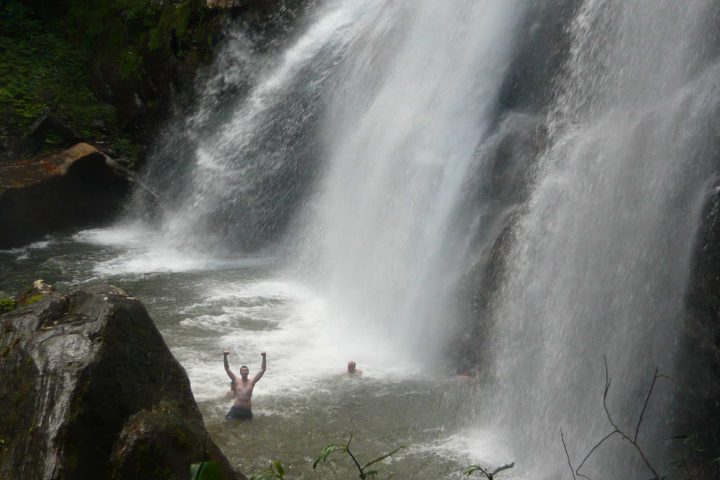Sanje Waterfall Swimming, Udzungwa