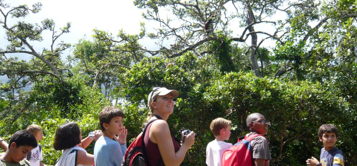 Zanzibar School Trip Monkey Watching