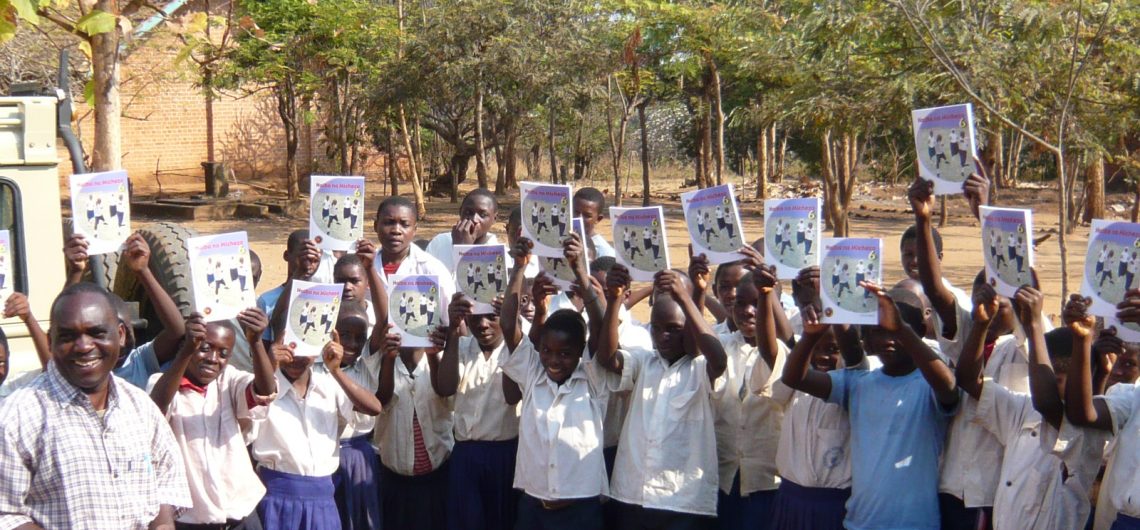 Itete children books donated by Aspire UK