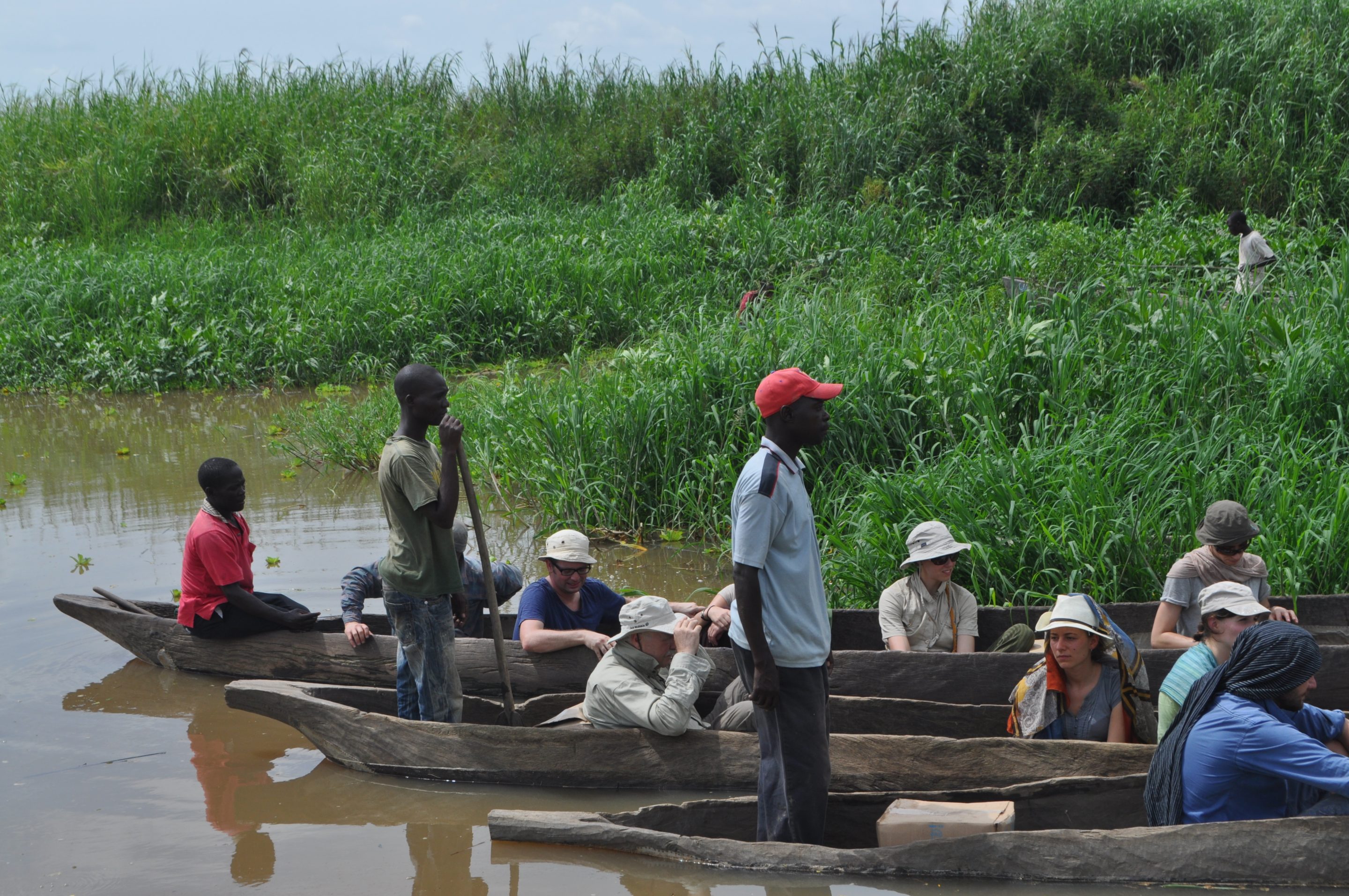 Loading the canoe